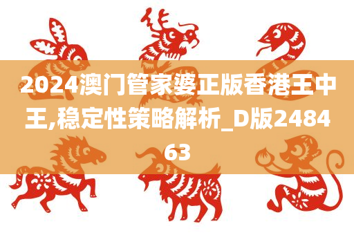 2024澳门管家婆正版香港王中王,稳定性策略解析_D版248463