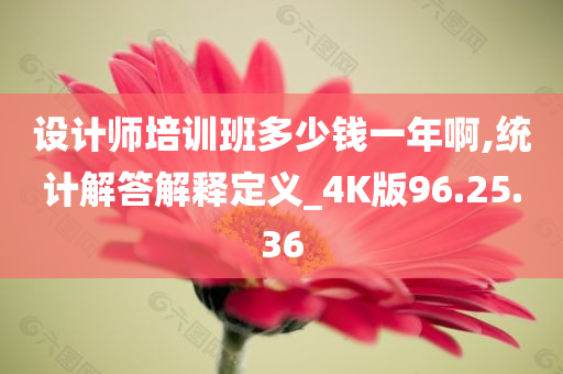 设计师培训班多少钱一年啊,统计解答解释定义_4K版96.25.36