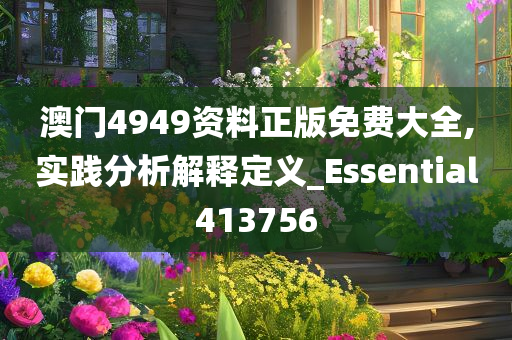 澳门4949资料正版免费大全,实践分析解释定义_Essential413756