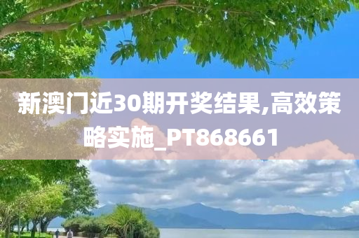 新澳门近30期开奖结果,高效策略实施_PT868661