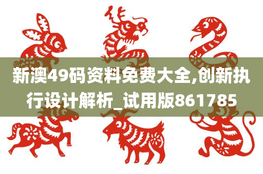 新澳49码资料免费大全,创新执行设计解析_试用版861785