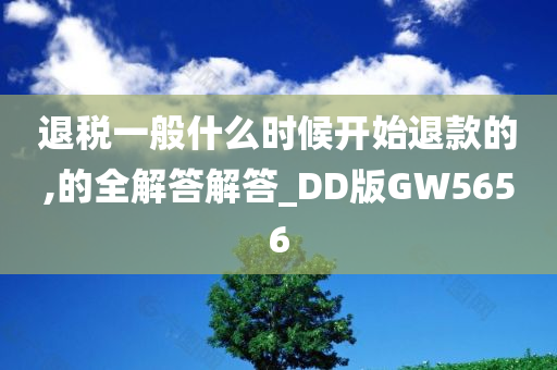 退税一般什么时候开始退款的,的全解答解答_DD版GW5656