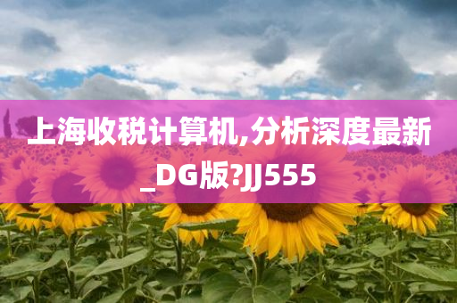 上海收税计算机,分析深度最新_DG版?JJ555