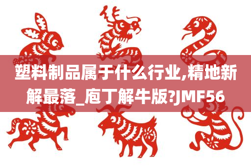 塑料制品属于什么行业,精地新解最落_庖丁解牛版?JMF56