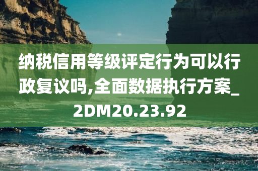 纳税信用等级评定行为可以行政复议吗,全面数据执行方案_2DM20.23.92