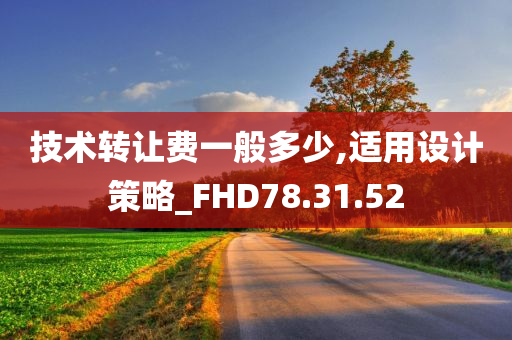 技术转让费一般多少,适用设计策略_FHD78.31.52