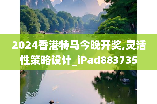 2024香港特马今晚开奖,灵活性策略设计_iPad883735