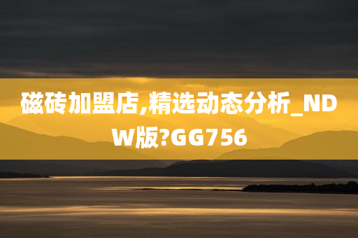 磁砖加盟店,精选动态分析_NDW版?GG756