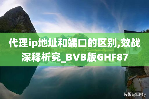 代理ip地址和端口的区别,效战深释析究_BVB版GHF87