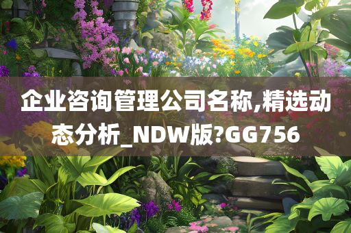 企业咨询管理公司名称,精选动态分析_NDW版?GG756