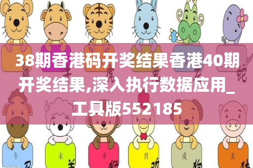 38期香港码开奖结果香港40期开奖结果,深入执行数据应用_工具版552185