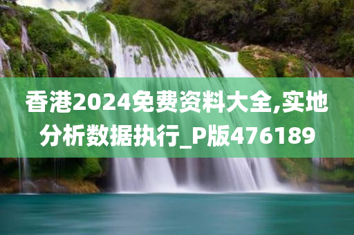 香港2024免费资料大全,实地分析数据执行_P版476189