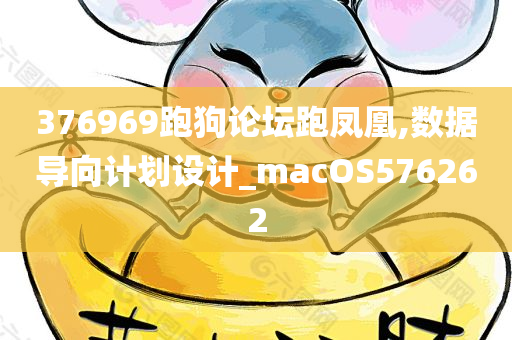 376969跑狗论坛跑凤凰,数据导向计划设计_macOS576262