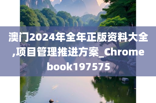 澳门2024年全年正版资料大全,项目管理推进方案_Chromebook197575