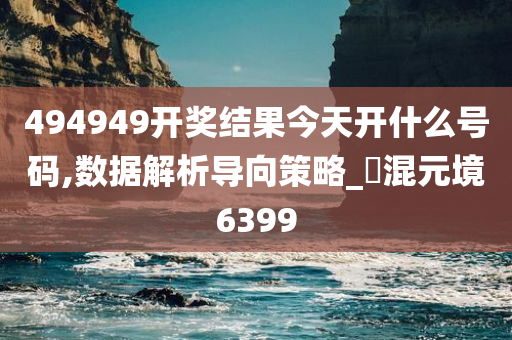 494949开奖结果今天开什么号码,数据解析导向策略_‌混元境6399