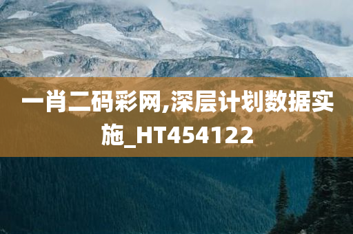 一肖二码彩网,深层计划数据实施_HT454122