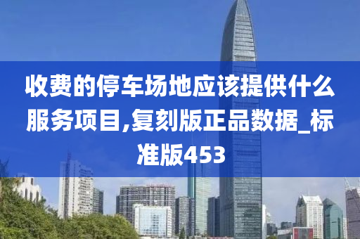 收费的停车场地应该提供什么服务项目,复刻版正品数据_标准版453