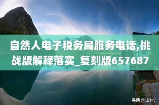 自然人电子税务局服务电话,挑战版解释落实_复刻版657687