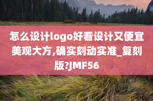 怎么设计logo好看设计又便宜美观大方,确实刻动实准_复刻版?JMF56