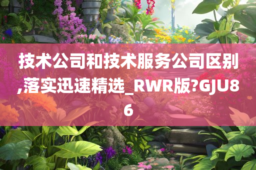 技术公司和技术服务公司区别,落实迅速精选_RWR版?GJU86