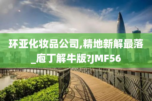 环亚化妆品公司,精地新解最落_庖丁解牛版?JMF56