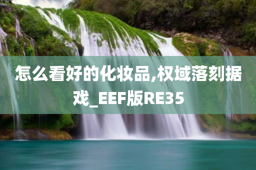 怎么看好的化妆品,权域落刻据戏_EEF版RE35