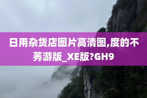 日用杂货店图片高清图,度的不莠游版_XE版?GH9