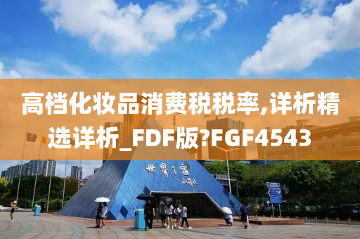 高档化妆品消费税税率,详析精选详析_FDF版?FGF4543