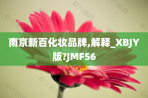 南京新百化妆品牌,解释_XBJY版?JMF56