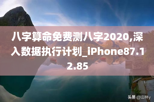 八字算命免费测八字2020,深入数据执行计划_iPhone87.12.85