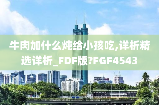 牛肉加什么炖给小孩吃,详析精选详析_FDF版?FGF4543