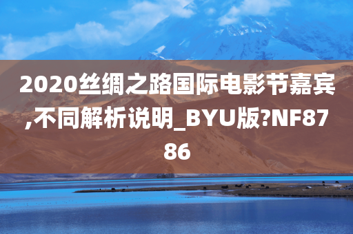 2020丝绸之路国际电影节嘉宾,不同解析说明_BYU版?NF8786