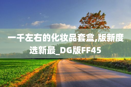 一千左右的化妆品套盒,版新度选新最_DG版FF45