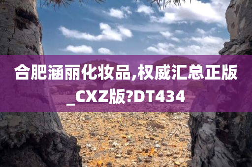 合肥涵丽化妆品,权威汇总正版_CXZ版?DT434