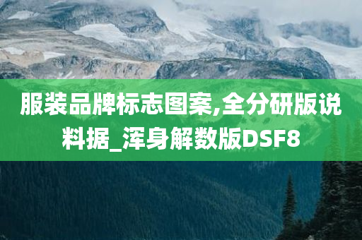 服装品牌标志图案,全分研版说料据_浑身解数版DSF8