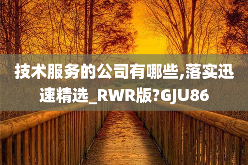 技术服务的公司有哪些,落实迅速精选_RWR版?GJU86