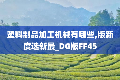 塑料制品加工机械有哪些,版新度选新最_DG版FF45