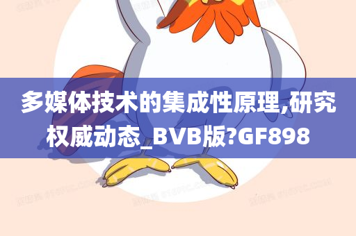 多媒体技术的集成性原理,研究权威动态_BVB版?GF898