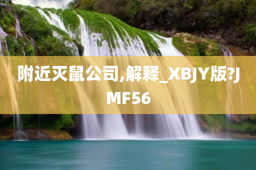 附近灭鼠公司,解释_XBJY版?JMF56