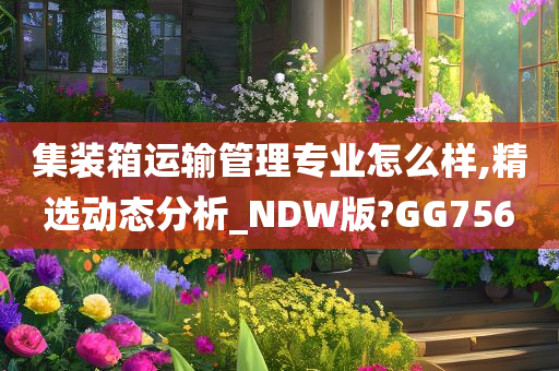 集装箱运输管理专业怎么样,精选动态分析_NDW版?GG756