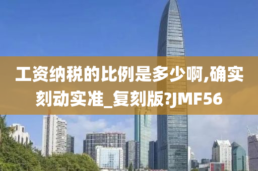 工资纳税的比例是多少啊,确实刻动实准_复刻版?JMF56