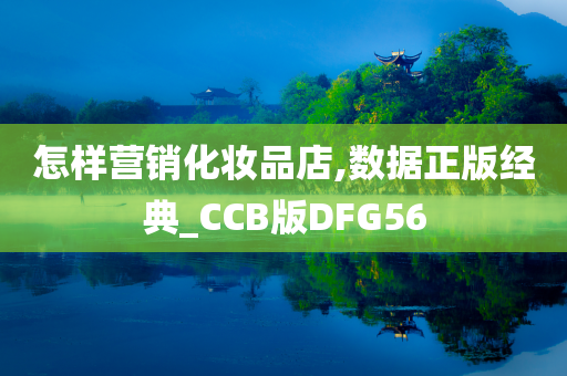 怎样营销化妆品店,数据正版经典_CCB版DFG56