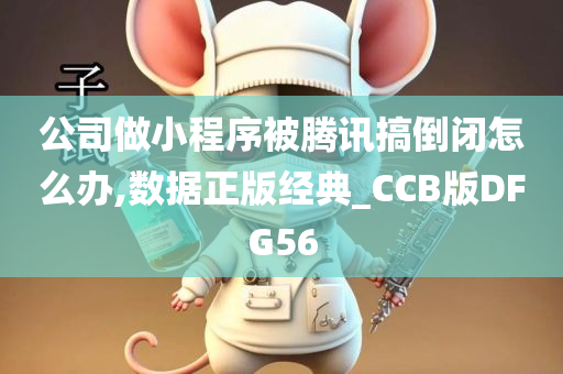 公司做小程序被腾讯搞倒闭怎么办,数据正版经典_CCB版DFG56