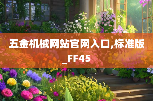 五金机械网站官网入口,标准版_FF45