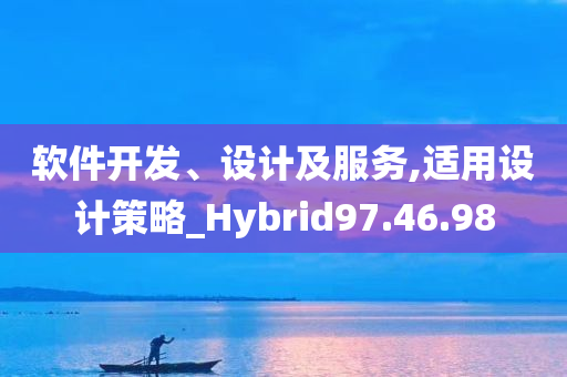 软件开发、设计及服务,适用设计策略_Hybrid97.46.98