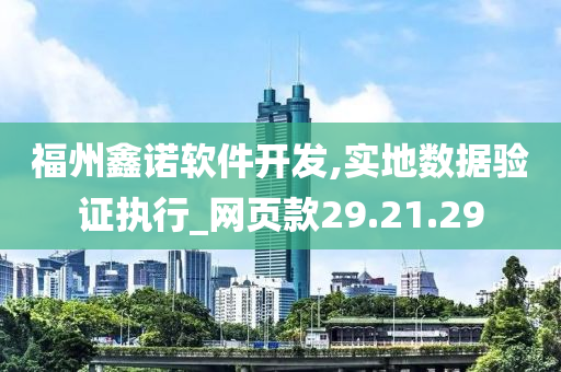 福州鑫诺软件开发,实地数据验证执行_网页款29.21.29