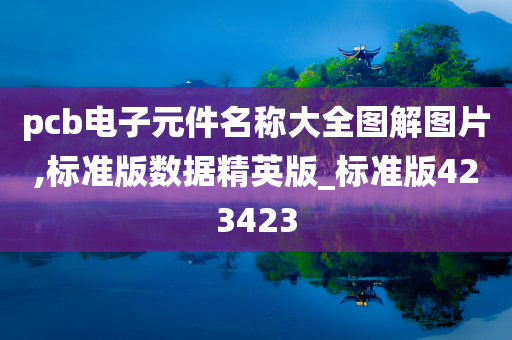 pcb电子元件名称大全图解图片,标准版数据精英版_标准版423423