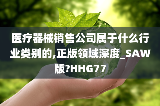 医疗器械销售公司属于什么行业类别的,正版领域深度_SAW版?HHG77