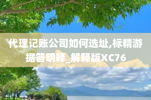 代理记账公司如何选址,标精游据答明释_解释版XC76