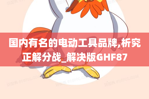 国内有名的电动工具品牌,析究正解分战_解决版GHF87